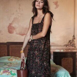 Sezane Annie Dress Print Flowers - size US 10